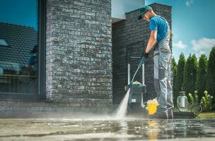 druk wasmachine schoonmaak foto