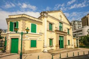 st. augustines kerk Bij macao eiland, macao, China foto