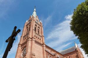 katholieke kerk van de veronderstelling van de gezegende maagd mary palanga litouwen foto