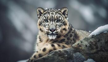 majestueus tijger staren schoonheid in natuur Gevaar gegenereerd door ai foto