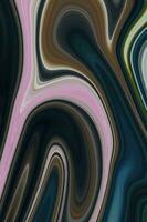 een digitaal illustratie van modern abstract vloeistof marmeren structuur foto