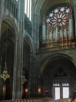 kathedraal van clermont-ferrand, puy-de-dome, frankrijk foto