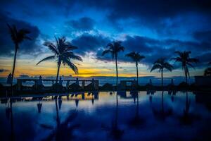 toevlucht zonsopkomst in Mexico foto