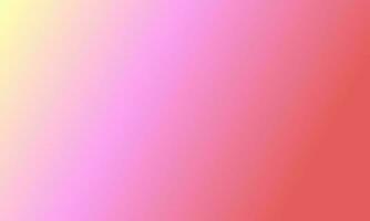 ontwerp gemakkelijk pastel geel rood en roze helling kleur illustratie achtergrond foto