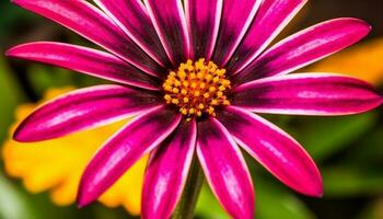 levendig madeliefje boeket vitrines schoonheid in natuur groei en kleuren gegenereerd door ai foto