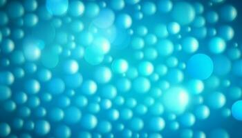 abstract cirkel backdrop met multi gekleurde bubbels en glimmend schitteren gegenereerd door ai foto