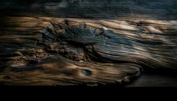 natuur schoonheid in oud hout plank vloeren gegenereerd door ai foto