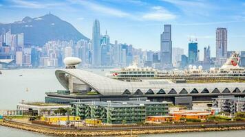 hong Kong modern stad in China foto