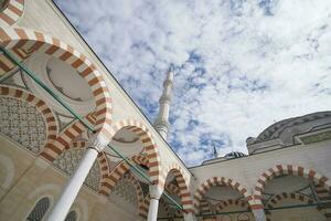 kalkoen Istanbul 12 januari 2023. camlica moskee grootste moskee in Azië foto