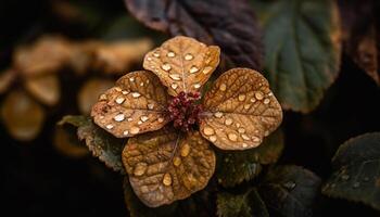 biologisch groei patronen in natuur mooi plantkunde gegenereerd door ai foto