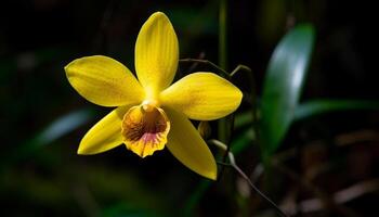 levendig frangipani boeket brengt romance naar zomer gegenereerd door ai foto