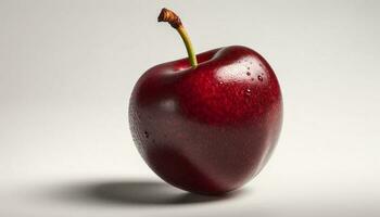 sappig appel, rijp en vers, een gezond fijnproever tussendoortje gegenereerd door ai foto