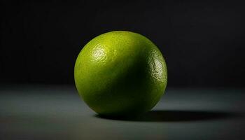 sappig citrus plak, rijp en vers, perfect voor gezond snacken gegenereerd door ai foto