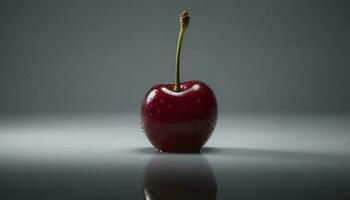 sappig, rijp appel een perfect tussendoortje voor gezond levensstijlen gegenereerd door ai foto