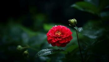 levendig hortensia boeket vitrines schoonheid en breekbaarheid in natuur gegenereerd door ai foto