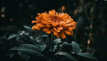 levendig zonnebloem boeket vitrines natuur schoonheid in multi gekleurde bloemblaadjes gegenereerd door ai foto