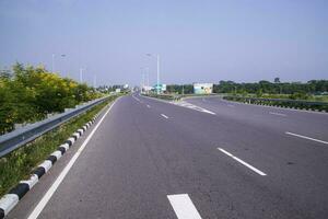 verdelen snelweg weg in bhanga uitwisseling van Bangladesh foto