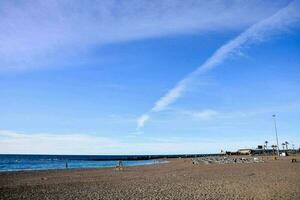 toneel- strand visie foto