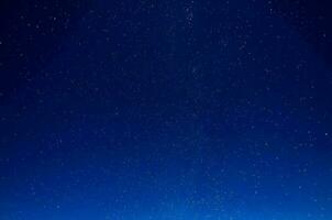 sterrenhemel blauw lucht foto