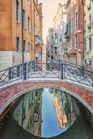 de stad Venetië in de ochtend italië