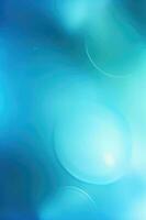 abstract licht blauw wazig achtergrond met mooi verlichting vlekken en reflecties foto