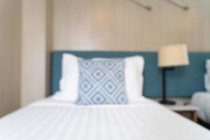 abstract vervagen mooie luxe hotel slaapkamer