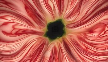 levendig roze bloemen fractal ontwerp, een modern zomer behang backdrop gegenereerd door ai foto