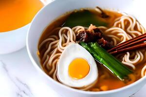 de ramen Japans voedsel ai generatief beeld foto