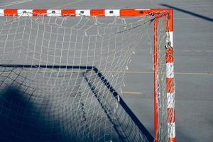 straatvoetbal doel sportuitrusting foto