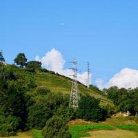 berglandschap in bilbao spanje foto