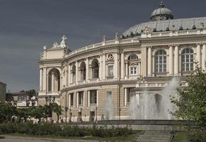 odessa opera theater oude stad architectuur behang foto