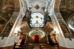 echt parroquia de de kerstman Maria magdalena - sevilla, Spanje foto