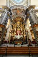 kerk van de goddelijk redder - sevilla, Spanje foto