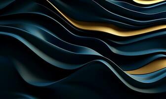 abstract blauw luxe Golf achtergrond. ai gegenereerd foto