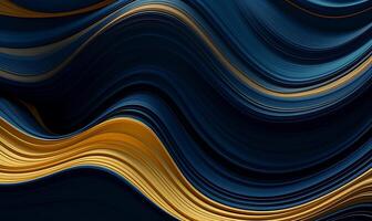 abstract blauw luxe Golf achtergrond. ai gegenereerd foto