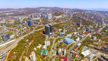 luchtfoto van het stadslandschap