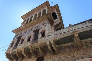 haveli in mandawa, rajasthan, india foto