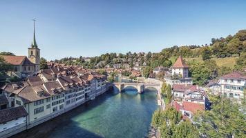 de stad Bern in zwitserland