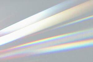 licht stralen prisma regenboog breking licht achtergrond bedekking foto