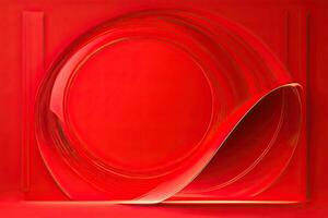 rood abstract achtergrond generatief ai foto