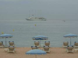 cannes aan de middellandse zee foto