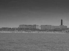 de eiland van borkum in de Duitse noorden zee foto