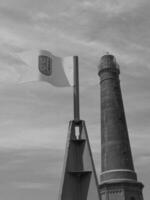 de eiland van borkum in de Duitse noorden zee foto