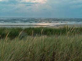 eiland spiekeroog in duitsland foto