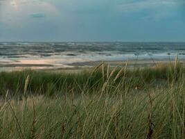 eiland spiekeroog in duitsland foto