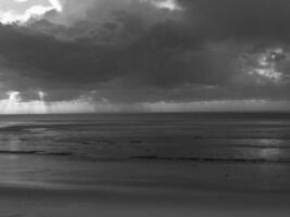 spiekeroog eiland in de noorden zee foto