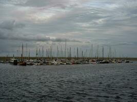 spiekeroog eiland in de noorden zee foto