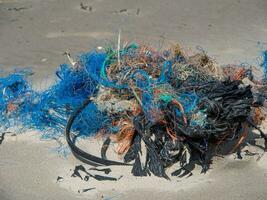 Bij de strand van spiekeroog foto