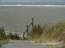 de eiland spiekeroog in Duitsland foto