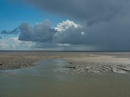 spiekeroog in de Duitse noorden zee foto